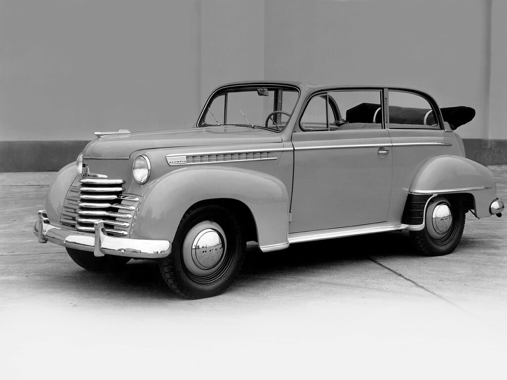 Opel Olympia 3 поколение, открытый кузов (01.1950 - 05.1953)